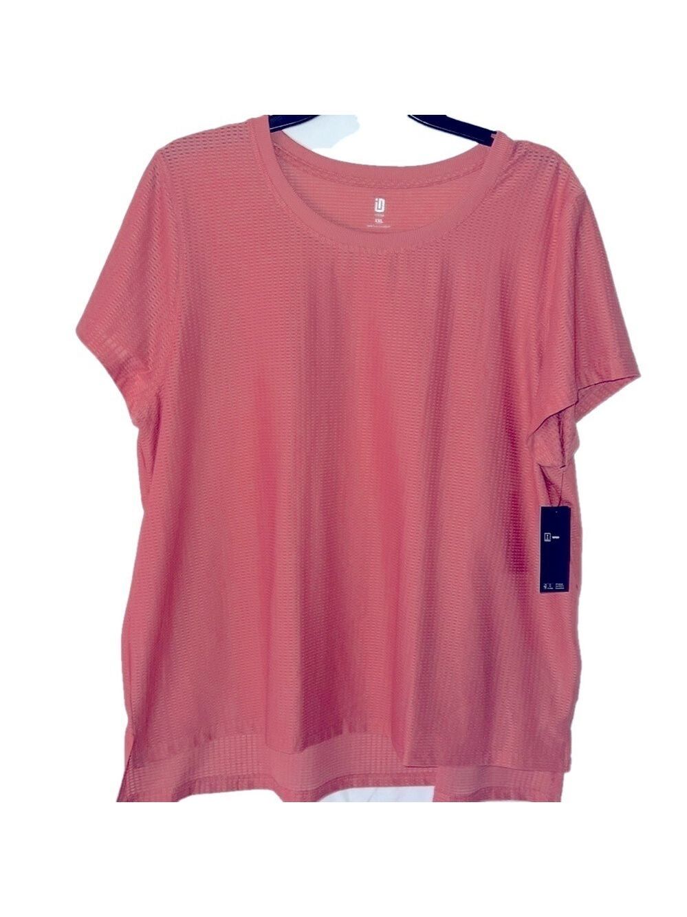 Ideology Shirt, SZ XXL, Rapid Dry, NWT, PTP 23", L 25" Front, 26" Back, Lt Rose